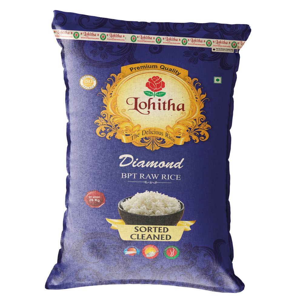 Diamond Old BPT Raw Rice 26Kgs